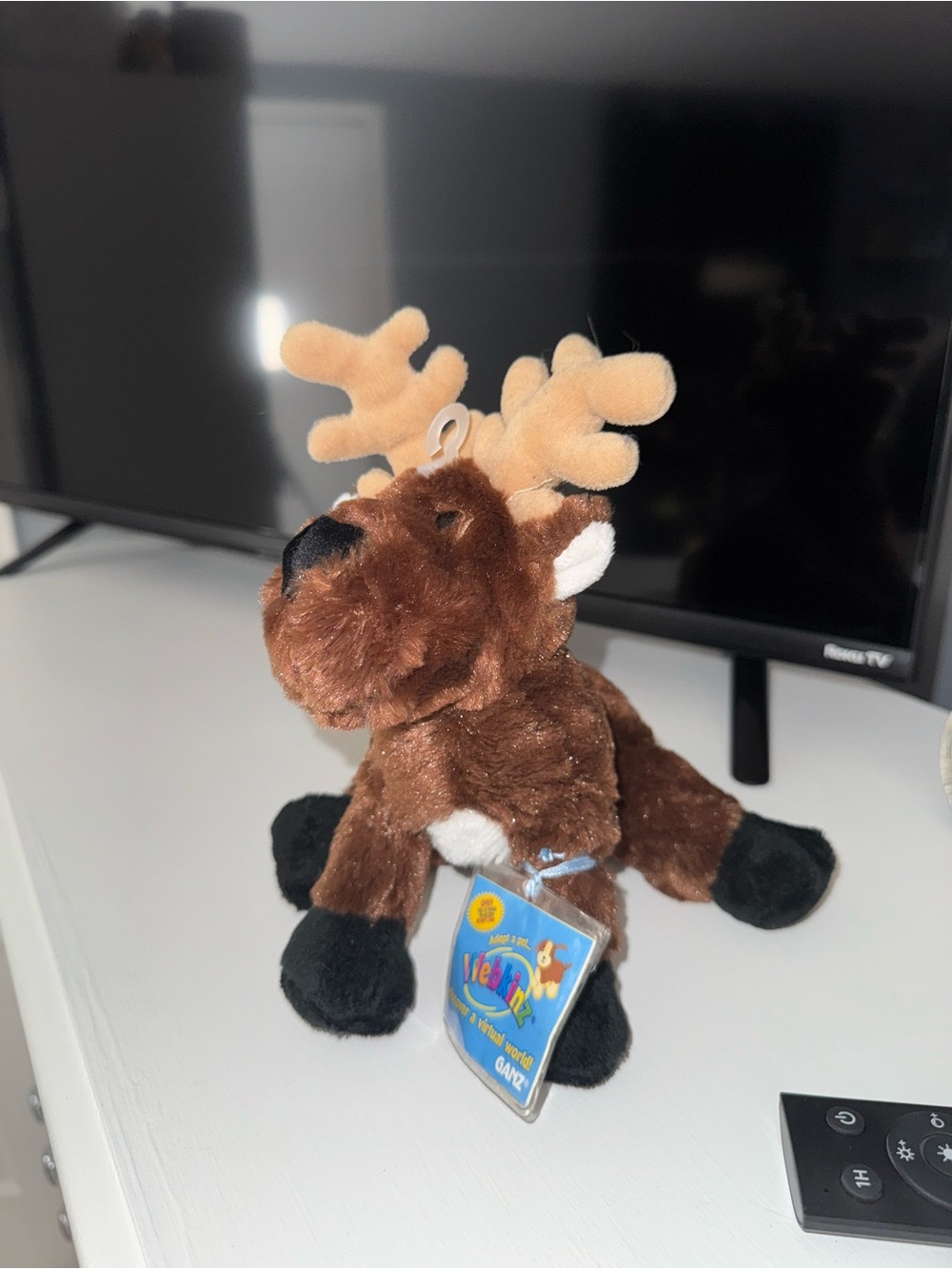 Webkinz Reindeer with unredeemed code!! 🦌